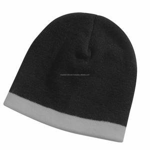 หมวกบีนนี่หมวกบีนนี่ฤดูหนาว,หมวกบีนนี่หมวกถักให้ความอบอุ่นหลากสีไม่มีข้อความให้เลือก - Product Image 3