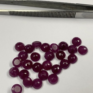 Chất Lượng Cao 6Mm Tự Nhiên Của <span class=keywords><strong>Ruby</strong></span> Mặt Vòng Cắt Hiệu Chuẩn Loose Đá Quý Chứng Nhận Đồ Trang Sức Chính Hãng Của <span class=keywords><strong>Ruby</strong></span> Nhà Máy Giá Tốt - Product Image 3