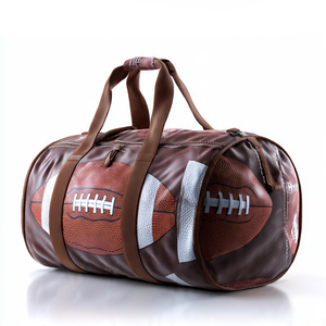 American Football Duffel Bags Sportswear Travel Sublimation Football Duffle Bags Unisex Handbags Outdoor Workout Duffel Bag - Product Image 6