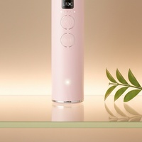 Cepillo facial Medi AGE-R BOOSTER PRO PINK OEM, dispositivo de masaje con cable de carga, resistente al agua y recargable por USB