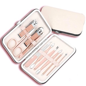 Top Quality Manicure Tool Kit Cleaning Nails Leather Packaging Beauty Manicure 12pcs Manicure <b>Pedicure</b> <b>Set</b> Nail Clipper Kit - Product Image 5