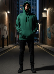 Sudadera con Capucha para Hombre, Estilo Desgastado, Lavado Ácido, 100% Algodón, 450GSM, Vintage, Ripped, Streetwear, con Impresión de Logotipo Personalizado - Product Image 5