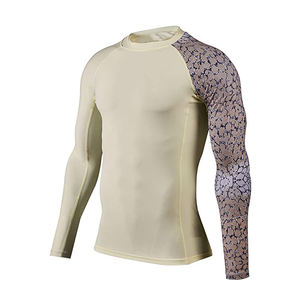 Vente en gros de rashguards imprimés de haute qualité à manches longues pour hommes, les plus vendus, au prix le plus bas, pour adultes. - Product Image 5