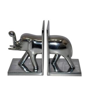 Sujetalibros Metálicos Modernos, Decorativos, para Oficina, Escritorio, Hogar, Biblioteca y Sala de Estudio, Sujetalibros de Hierro Resistentes - Product Image 2