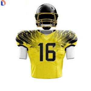 Personalizado de fútbol americano uniforme de sarga de aparejos uniforme Jersey - Product Image 2