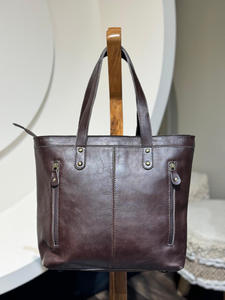 Nuevo bolso de mano de cuero occidental para mujer, bolso de mano oculto de cuero genuino personalizado, gran colección de bolsos para mujer - Product Image 4