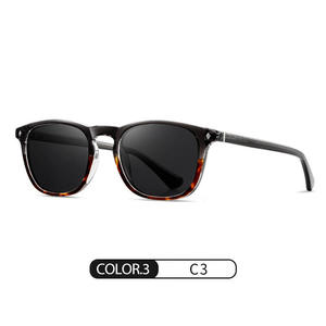 Fashion <b>Round</b> TR90 Frame Polarized TAC Lenses High Quality Women's <b>Sunglasses</b> in Beige/Yellow - Product Image 4
