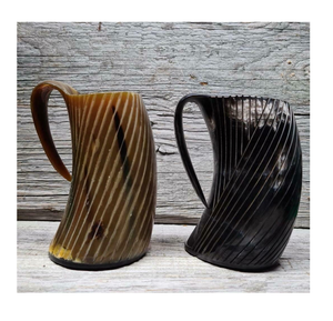 Jarra de Cerveza de Búfalo Personalizada, Aislada y Duradera, Diseño Medieval con Agarre Perfecto para Cerveza, en Oferta, Jarra de Cuerno para Bebidas - Product Image 2