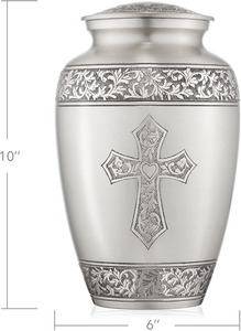 โกศบรรจุอัฐิสำหรับผู้ใหญ่คุณภาพดีที่สุด ดีไซน์ทันสมัย ทำด้วยมือ สำหรับงานศพและพิธีฝังศพ พร้อมโลโก้สั่งทำได้ - Product Image 2