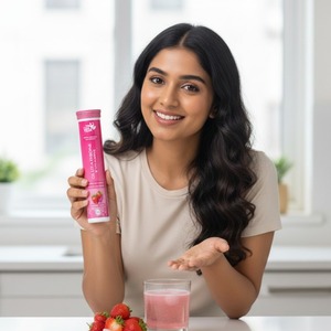 Glutathion de haute qualité avec vitamine C, 15 comprimés effervescents pour les soins de la peau, la santé, le bien-être naturel, soutien antioxydant quotidien - Product Image 6