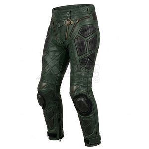 Pantalones de Motocicleta Unisex de Cuero Premium Personalizables para Todas las Estaciones, Tejido Transpirable Resistente, Costuras de Seguridad, Ajuste Cómodo - Product Image 2