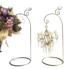 Porte-bijoux en métal, socle en marbre, moderne, et support d'affichage, meilleure vente - Product Image 1