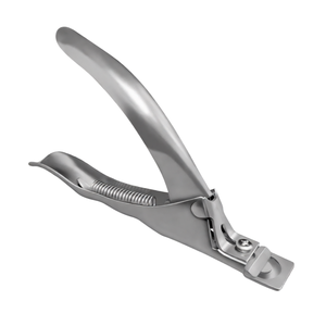 Acrylic Nail Clipper 5.5 Inch Stainless Steel False Nails Cutter Professional Artificial Nail Tip <b>Trimmer</b> Manicure Tool - Product Image 3
