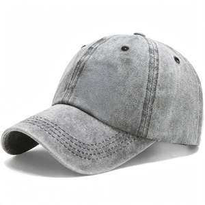 หมวกเบสบอลวินเทจแบบสั่งทำพิเศษ 6 แผง ผ้าฝ้าย ทรง Dad Hat ปรับขนาดได้ สำหรับทุกเพศ เหมาะสำหรับกีฬาและกิจกรรมกลางแจ้ง ผลิตโดยผู้ผลิตจากปากีสถาน - Product Image 2