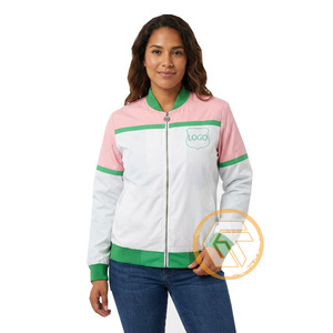 Alpha personnalisé |   Veste universitaire matelassée brodée Kapa, pour femmes, de qualité supérieure, respirante, en soie et satin - Product Image 1