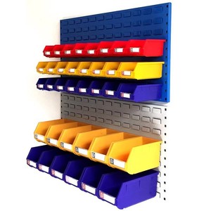 Panel de Herramientas Multifuncional con Rejillas, Ganchos y Contenedores de Almacenamiento para Organización de Pared - Product Image 2