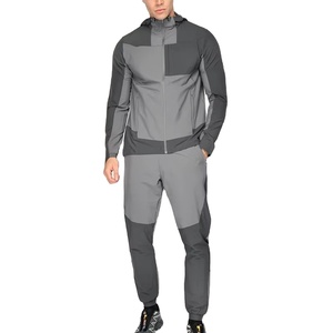 Conjunto de Chaqueta Deportiva para Hombre, Transpirable, de Secado Rápido, Diseño 2 en 1, con Bloques de Color y Estampado Sólido - Product Image 1