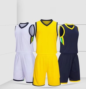 Unisex Street Basketball Uniform Sleeveless V-Neck Moisture Wicking Polyester Adult All Seasons Athletic Fit Basketball Uniform - Product Image 4
