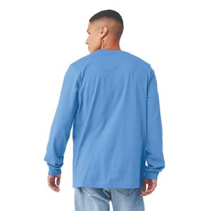 Camiseta de Manga Larga de Secado Rápido 100% Algodón para Hombre, Venta al por Mayor, Personalizada, de Alta Calidad, Transpirable, Informal, OEM - Product Image 2