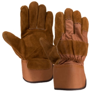 Gants de travail de sécurité en cuir de vachette de haute qualité, résistants à l'abrasion, confortables et robustes, pour la protection personnelle - Product Image 4