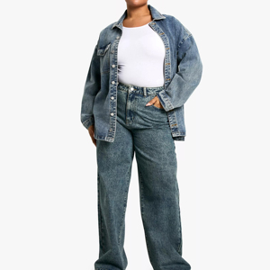 Pantalones Vaqueros de Mujer de Último Diseño, Precio Bajo y Buen Material, Servicios OEM, Pantalones Vaqueros de Mujer de Buena Venta - Product Image 2