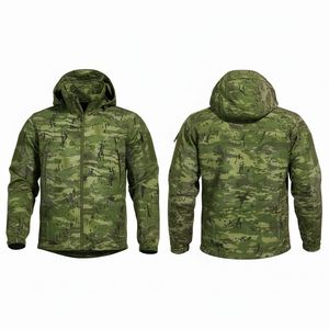 OEM ODM Comfortable Customized Embroidery Waterproof Winter Jacket Custom Camouflage Hooded Windproof Outdoor Warm <b>Coat</b> - Product Image 5