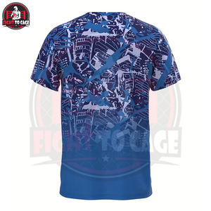 Camiseta Personalizada para Hombre con Estampado por Sublimación, Diseños Coloridos Únicos, Elástica y Duradera, Ideal para Fitness y Actividades al Aire Libre - Product Image 2