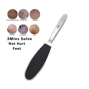 Removedor de Callos de Acero Inoxidable UBI con Mango Largo, Raspador para Piel Húmeda/Seca, Fácil de Limpiar, Herramienta de Pedicura para Piel Muerta, Uso Doméstico - Product Image 3