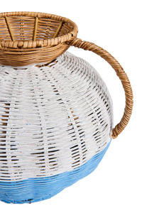 New Items Rattan Decorative Vase Organic Patterns For Living Room And Your Space <b>Table</b> Decoration - Product Image 2