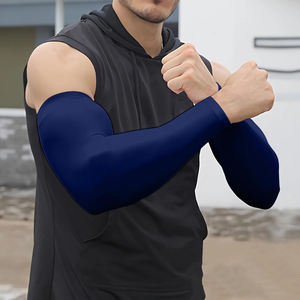 Manguitos de Ciclismo para Hombre, Ligeros, con Protección UV, Personalizados, Unisex, de Alta Elasticidad, Color Sólido - Product Image 3