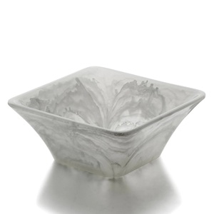 Tazón para servir ensalada de resina pulida de la mejor calidad, apto para alimentos, ecológico, duradero, para uso en el hogar y fiestas, colección hecha a mano. - Product Image 4