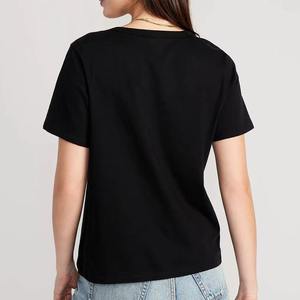Women's Oversized T-<b>Shirt</b> Short Sleeve Regular Casual Wear Solid Color Summer 100% Cotton Breathable Vintage T <b>Shirts</b> - Product Image 2