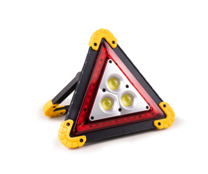 HYUGA LED Triángulo Luz de advertencia de emergencia Impermeable Seguridad Intermitente Señal Carretera Esencial - Product Image 1