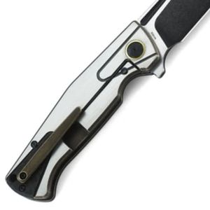 Couteaux de poche pliants modernes dotés d'une géométrie de lame pratique, de poignées confortables et d'un pivot de précision - Product Image 4