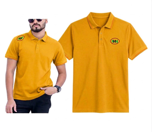 Polo uni pour homme, lot de stock, surplus d'usine, vente en gros, liquidation, qualité export Bangladesh, en vrac - Product Image 4