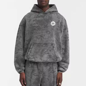 Factory Manufacturers Cotton Polyester Acid <b>Wash</b> Hoodies Lightweight Cotton Made Acid <b>Wash</b> Hoodies <b>For</b> <b>Sale</b> - Product Image 2