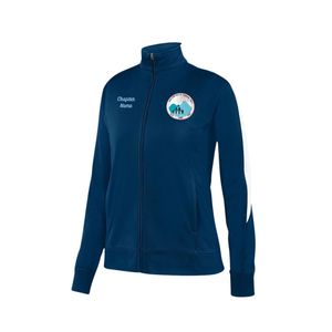 Veste de survêtement zippée pour femme, vêtement de sport décontracté à manches longues, mode sportive - Product Image 1