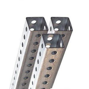 Poste de Señalización en Forma de U Galvanizado con Recubrimiento en Polvo, Valla Impermeable de Acero Inoxidable, Ecológico, Natural, de 8 Pies, Colorido, Modelado en 3D - Product Image 6