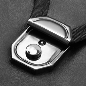 Étui pour tablier de Maître Maçon Bleu - Personnalisé en similicuir noir MM, WM, Provincial - Product Image 3