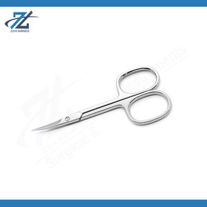 Ciseaux à cuticules professionnels Staleks en acier inoxydable, outil de beauté pour éliminer les peaux mortes, manucure de précision, soin des ongles, fabriqué au Pakistan - Product Image 5