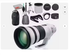 MEILLEUR PRIX pour l'objectif EF 400mm F2.8L IS III USM avec kit de nettoyage - Product Image 1