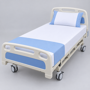 Draps d'hôpital confortables en lin médical 400TC, durables, écologiques, doux et lavables pour cliniques - Product Image 3