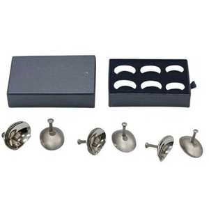 ชุดอุปกรณ์ป้องกันกระจกตาแบบเหล็กกล้าไร้สนิม 3 คู่ เครื่องมือผ่าตัดตาแบบใช้ซ้ำได้ - Product Image 1