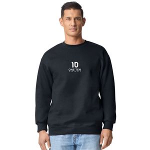 เสื้อสเวตเชิ้ตคอกลม Hammer Maxweight สำหรับผู้ใหญ่ สีดำสนิท เนื้อผ้านุ่มหนา อุ่นสบาย สวมใส่สบายๆ แขนยาว แบบสั่งทำพิเศษ - Product Image 2