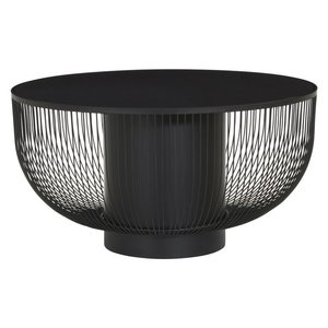 Decorative Metal Coffee <b>Table</b> with Hammered Texture Finish for Unique Interior Appeal - Product Image 3