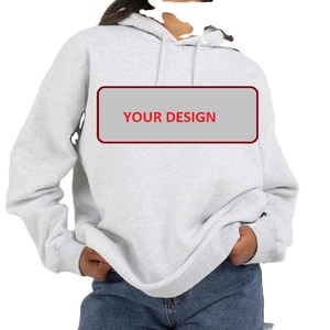 เสื้อสเวตเตอร์มีฮู้ดของผู้หญิง OEM เสื้อฮู้ดผ้าฝ้าย300gsm ทึบระบายอากาศได้ดีผ้าโพลีเอสเตอร์ทนทานขายส่ง - Product Image 1