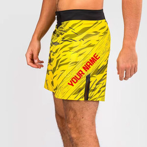 Vêtements de sport personnalisés avec logo imprimé, shorts de MMA/boxe, séchage rapide, respirant, tissu durable, coupe flexible, pour hommes adultes - Product Image 4