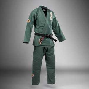 Venume - Kimono de Jiu-Jitsu Brasileño (BJJ) Personalizado de Fábrica, Color Verde, Hecho a Medida, Profesional, Ligero, Transpirable, con Frente de Algodón - Product Image 2