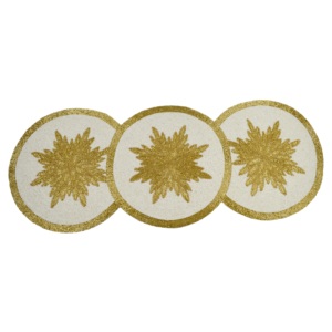 Stylish <b>Table</b> <b>Mats</b> With Beads Design Pads for Home Decoration Tableware Dinning <b>Table</b> Party and Wedding Design Placemats - Product Image 6