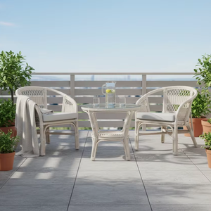 Juego de Muebles Modulares TAFANO para Sala de Estar y Exteriores, Hechos a Mano con Ratán/Mimbre, Diseño Antiguo Asiático - Product Image 3